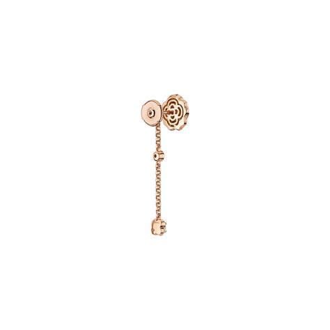 chanel monogram earrings|Chanel extrait earrings.